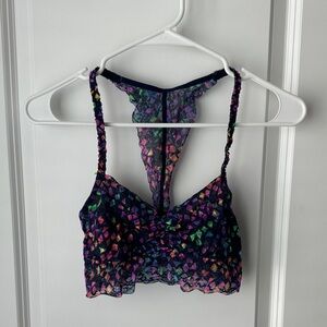 PINK Multicolor Lace Bralette